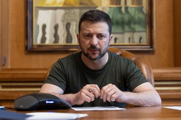 Украинският президент Володимир Зеленски