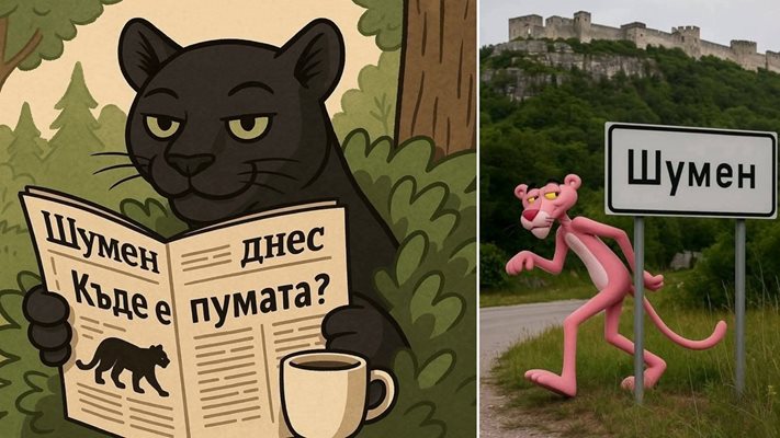 Шуменският леопард е звезда в интернет